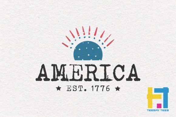 4th of July America Svg Design: Graphics & Crafts for Local Branding