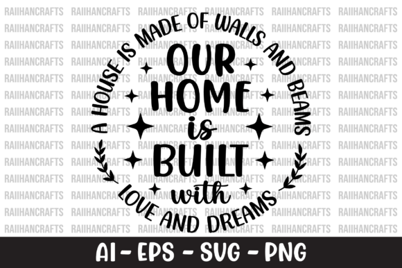 A House is Made of Walls and Beams SVG