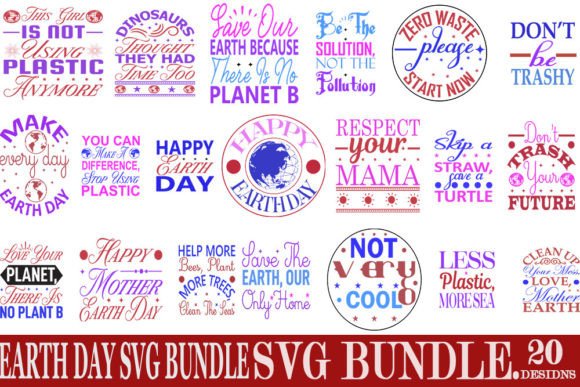Earth Day Svg Bundle: Graphics and Crafts