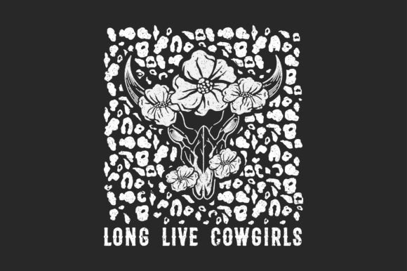 Floral Cow Skull SVG Sublimation T-shirt Graphics and Crafts
