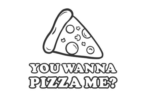 Pizza SVG Sublimation T-shirt Graphics and Crafts