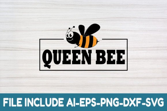 Queen Bee Svg: Graphics for Crafts and Small Business Branding